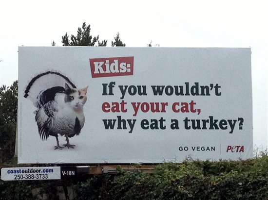Speak With Authority: PETA: Nothing Says "Merry Christmas" Like a ...